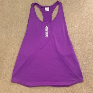 Gymshark women’s purple workout top